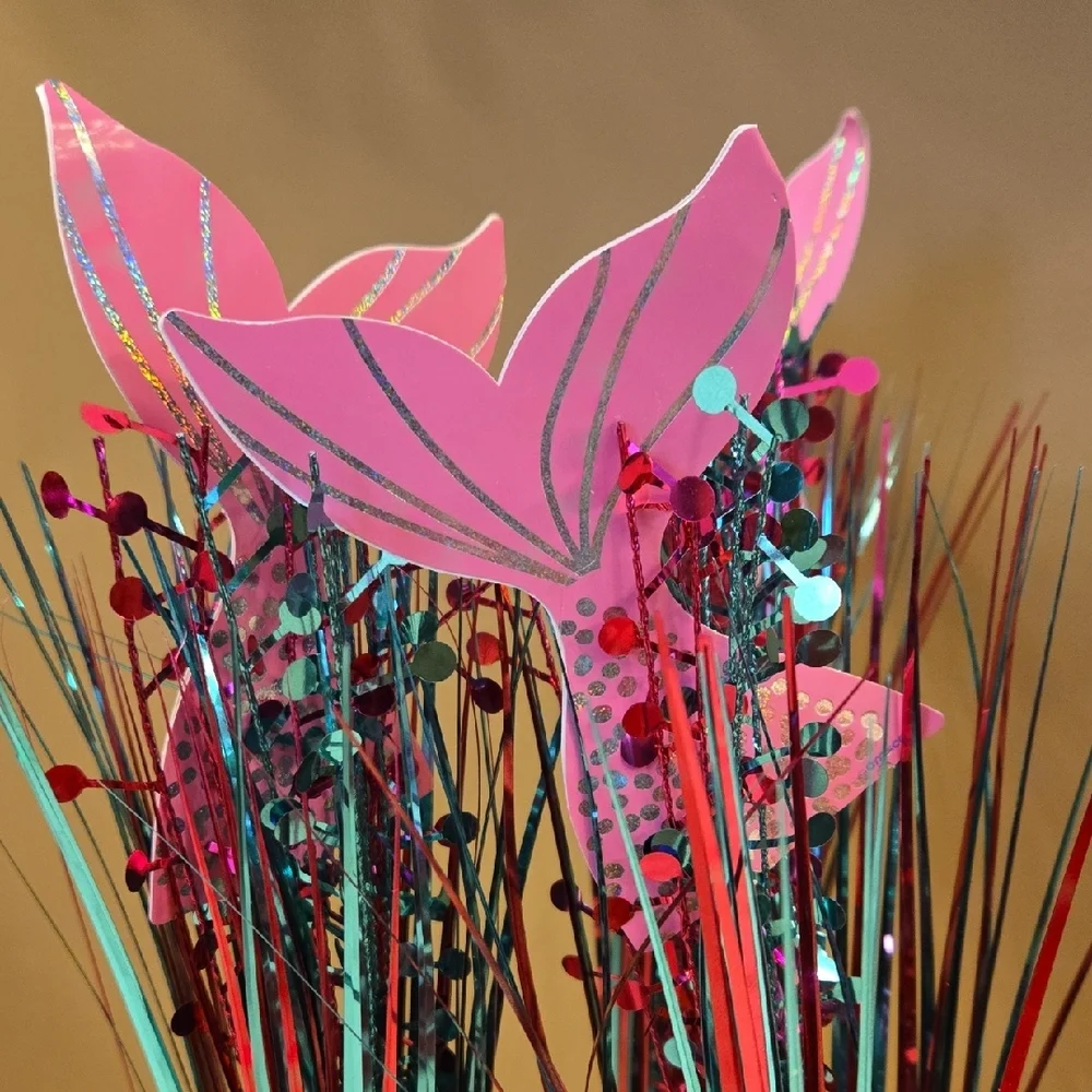 Amscan Pink and Teal Party Decorations 3pieces